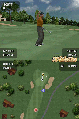 Tiger Woods PGA Tour screenshot 3 for Nintendo DS